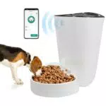 Distributore Automatico Cibo Pawmate per Gatti e Cani con WiFi - 4L, Programmabile