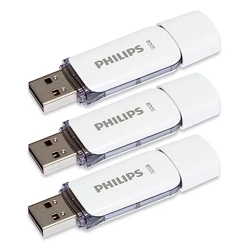 Philips Pen Drive 32GB USB 2.0 Snow Edition - Modello FM32FD70E/00