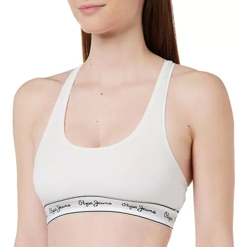 Pepe Jeans Reggiseno Donna Bianco