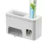 Porta Spazzolino con Dispenser Dentifricio Automatico