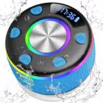 Cassa Doccia Bluetooth Impermeabile con Luce RGB - Speaker Portatile per Bagno