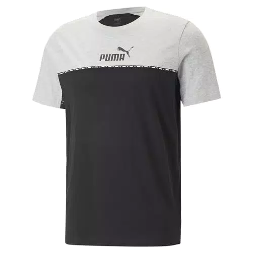 PUMA Ess Block X Tape Tee Uomo