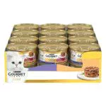 Purina Gourmet Gold Intrecci di Gusto Cibo umido per Gatti con Tacchino e Agnello