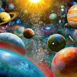 Ravensburger Puzzle, 1000 Pezzi, Puzzle Universo