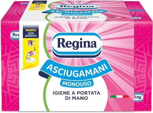 Regina Asciugamani Monouso Confezione da 100 Servizi