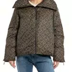 REPLAY W7668b Giacca, 010 Marrone/Nero