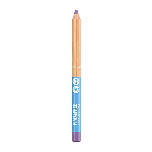 Rimmel London Kind & Free Clean Matita occhi, Texture Cremosa, Formula Vegana