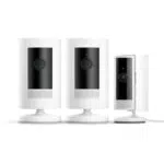 Ring - Kit Videocamere di Sicurezza Esterna ed Interna con Audio Bidirezionale