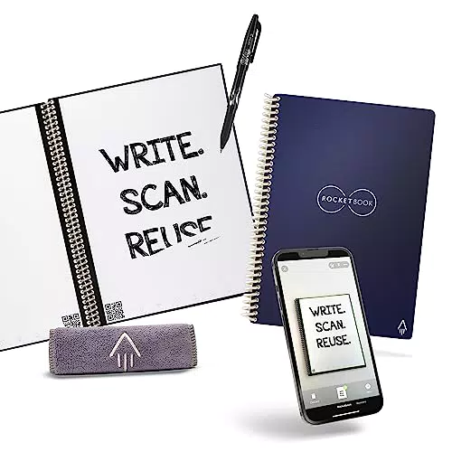 Rocketbook Core - Quaderno Appunti Digitale Riutilizzabile A5