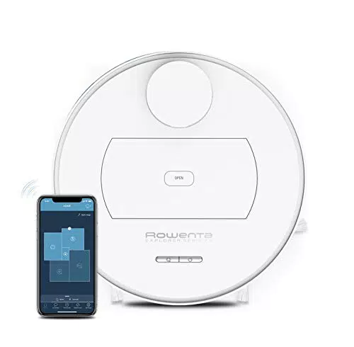 Rowenta Explorer Serie 75 Robot Aspirapolvere Lavapavimenti con Tecnologia Laser e Mappatura Precisa