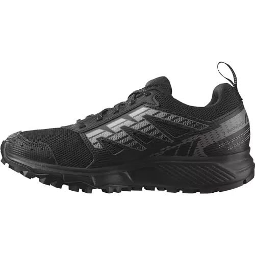 SALOMON Wander, Scarpe da Running Donna, Black Plum Kitten Gull