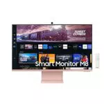 Samsung Smart Monitor M8, Flat 32'', 3840x2160, Piattaforma Smart TV