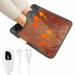 Scaldapiedi elettrico con 6 livelli di temperatura e protezione contro il surriscaldamento