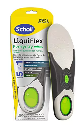 Solette Scholl Liquiflex Everyday in Memory Foam con Tecnologia 5 in 1