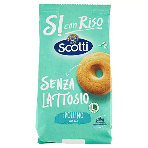 Frollino con Riso - Biscotti Senza Lattosio - Marchio Si