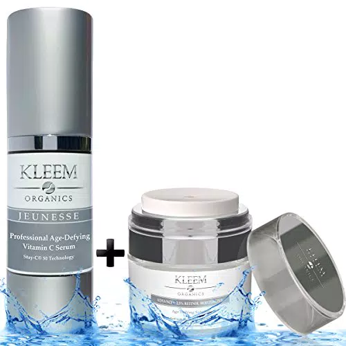 Siero alla Vitamina C e Crema al Retinolo per il Viso