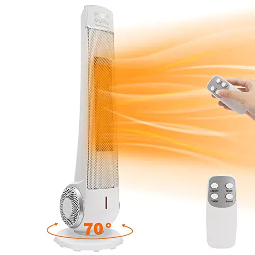 SONBION Termoventilatore, Riscaldatore in Ceramica PTC da 2200 W/1300 W