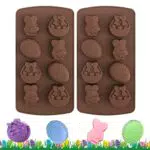 Stampi in Silicone per Pasqua Diealles Shine - Stampi per Cioccolato 3D Pasquali