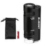 Microscopio Portatile Svbony SV603 con Luce LED e Zoom 60x-120x