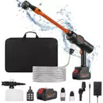 Idropulitrice a Batteria Tazen 21V Max 30Bar - Portatile con Ugello Regolabile - Ideale per Auto e Vetri