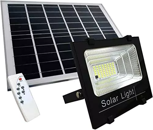 TEMPO DI SALDI Faretto A Led Da 200W Smd Con Pannello Solare Sensore Crepuscolare E Telecomando