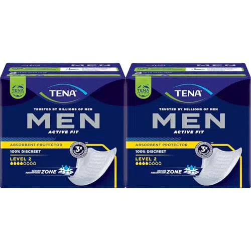 TENA MEN Livello 2 Assorbente Protettivo per l'Incontinenza Uomo