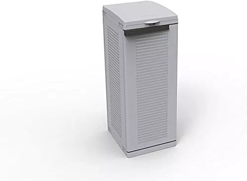 Armadietto per la Raccolta Differenziata Terry Ecocab 1 da Interno ed Esterno - Grigio