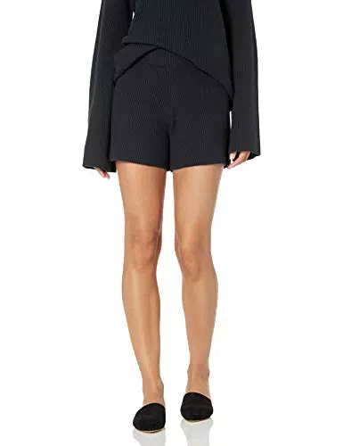 The Drop Faith, Pantaloncini in Maglia a Costine, da Infilare da Donna