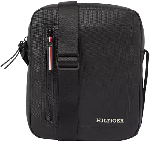 Tommy Hilfiger Borsa a Tracolla Uomo Pique Reporter Media