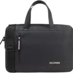 Tommy Hilfiger Borsa Laptop Uomo Pique Slim con Zip