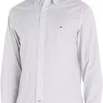 Tommy Hilfiger Camicia Uomo Core Flex Maniche Lunghe Geo Pattern