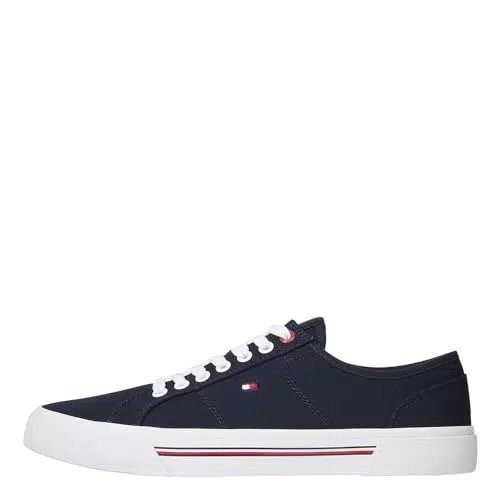 Tommy Hilfiger Sneakers Vulcanizzate Uomo - Blu