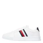 Tommy Hilfiger Supercup Lth Stripes Ess Sneaker Uomo Bianco