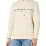 Tommy Hilfiger - Felpa Uomo con Cappuccio e Logo