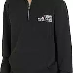 Tommy Jeans Felpa con Cerniera Uomo Regular Entry Graphic Mezza Zip