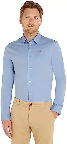 Tommy Jeans Camicia Uomo Stretch