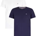 Tommy Jeans T-shirt Uomo Maniche Corte, 2 pezzi
