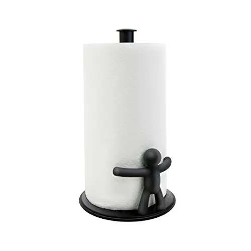 Umbra Buddy Portarotolo da Tavolo - Design Nero elegante
