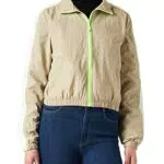 Urban Classics Sport Ladies Short Piped Track Jacket Trainings-Jacke Giacca