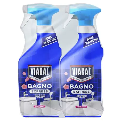 Viakal Bagno Express Spray: Rimuovi il Calcare Senza Sforzo