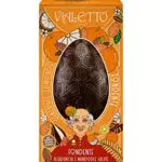 Uovo di Pasqua Generale Edmondo al Cioccolato Fondente con Arancia e Mandorle Salate