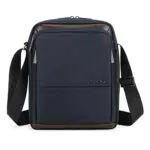 Borsello Uomo VINBAGGE Borsa a Tracolla Regolabile per Tablet Impermeabile - Blu