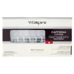 Vitalcare Trattamento Caffeina Rinforzante per Capelli con Vitamina PP - 10 Fiale da 6 ml