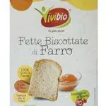 Vivibio Fette Biscottate di Farro, 6 confezioni