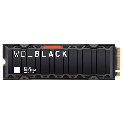 WD_BLACK SN850X 1TB M.2 2280 Game Drive PCIe Gen4 NVMe con Dissipatore di Calore
