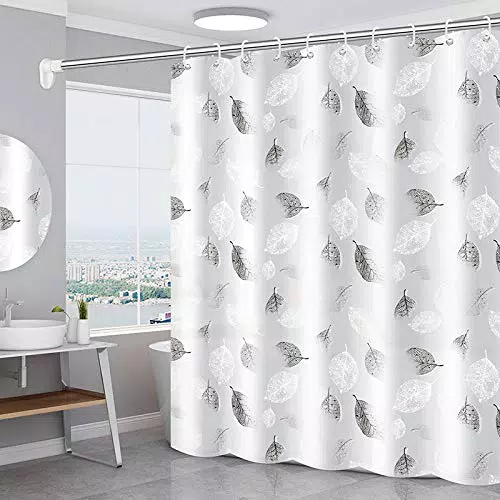 Tenda da Doccia Impermeabile in PEVA Resistente alla Muffa 180x200 cm
