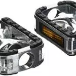 XLC City-/Comfort-Pedal PD-C01 Unisex-Adult, Argento/Nero