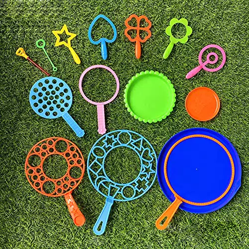 Bolle di Sapone Bacchetta per Attività Estive All'aperto - Giochi e Feste