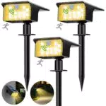 Faretto Solare a LED da Esterno con Sensore di Movimento IP65 Impermeabile - Modello 62LED-3 Modes