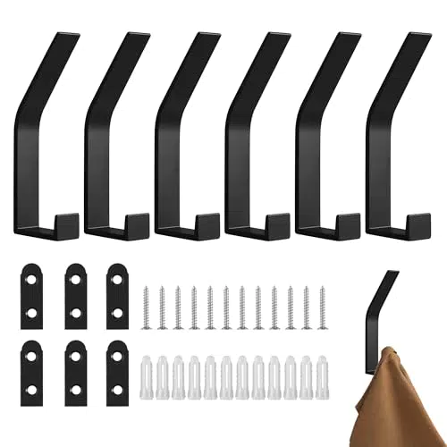 Appendiabiti da Parete con Ganci per Giacche e Accessori - Ideale per Cucine, Bagni e Corridoi